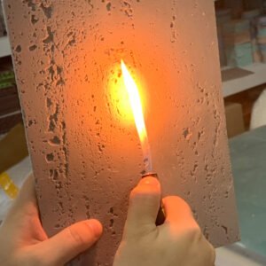 flexible stone can withstand fire