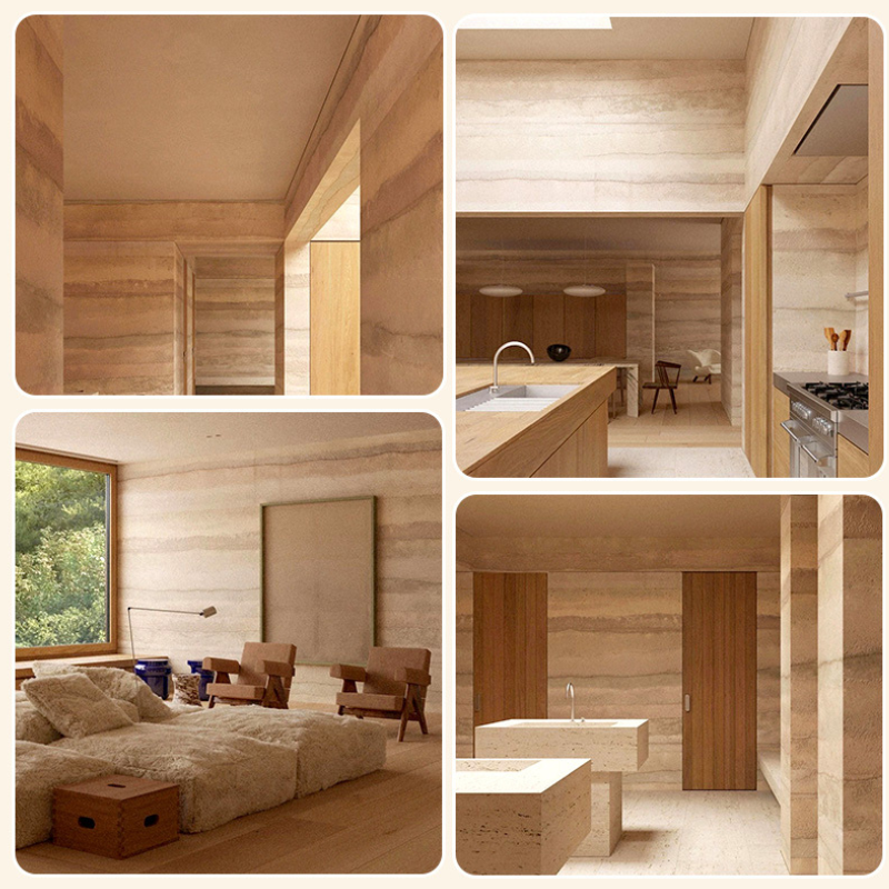 تصميم داخلي حجري مرن - بيئات الضيافة - بيئات الضيافة