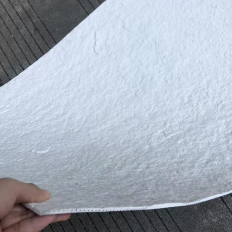 Demonstration of flexible stone panel bending capabilities while preserving authentic stone appearance