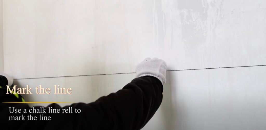 prepare for install flexible stone 