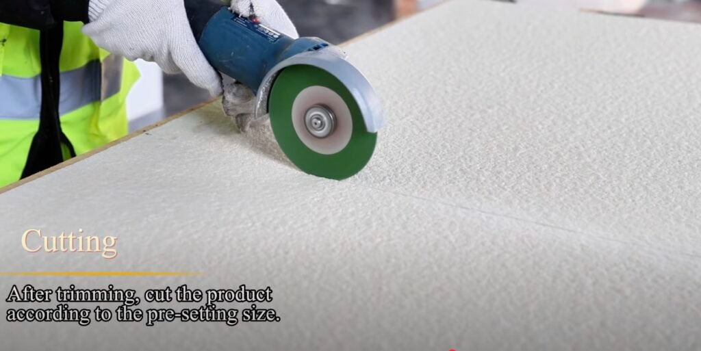 Flexible stone veneer sheets installation tools