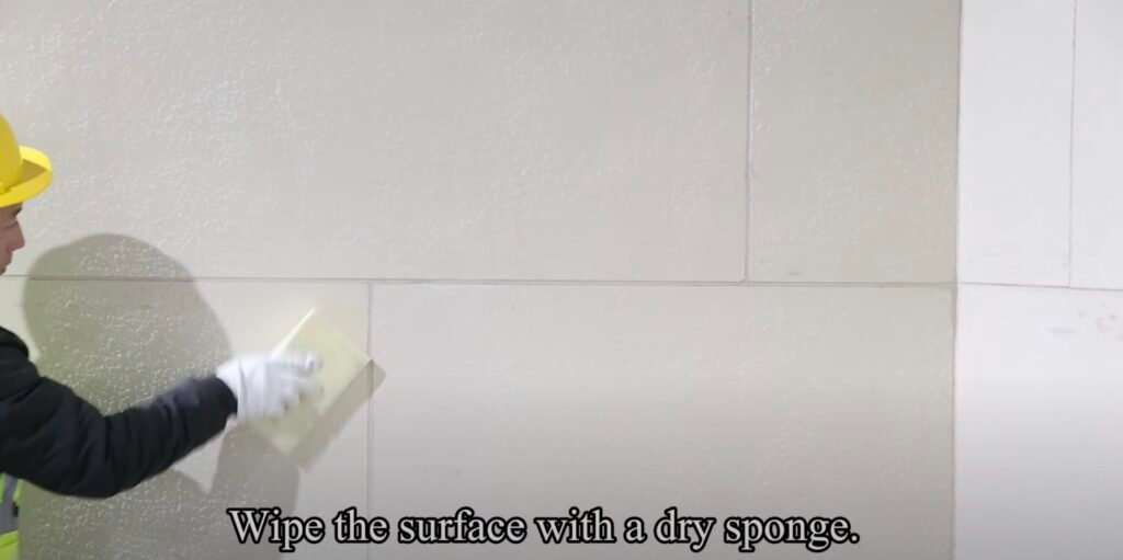 Cleaning flexible stone veneer sheets for longevity