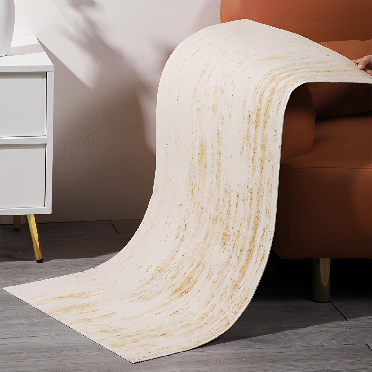 Ultra-thin flexible stone veneer panel showcasing texture and color options