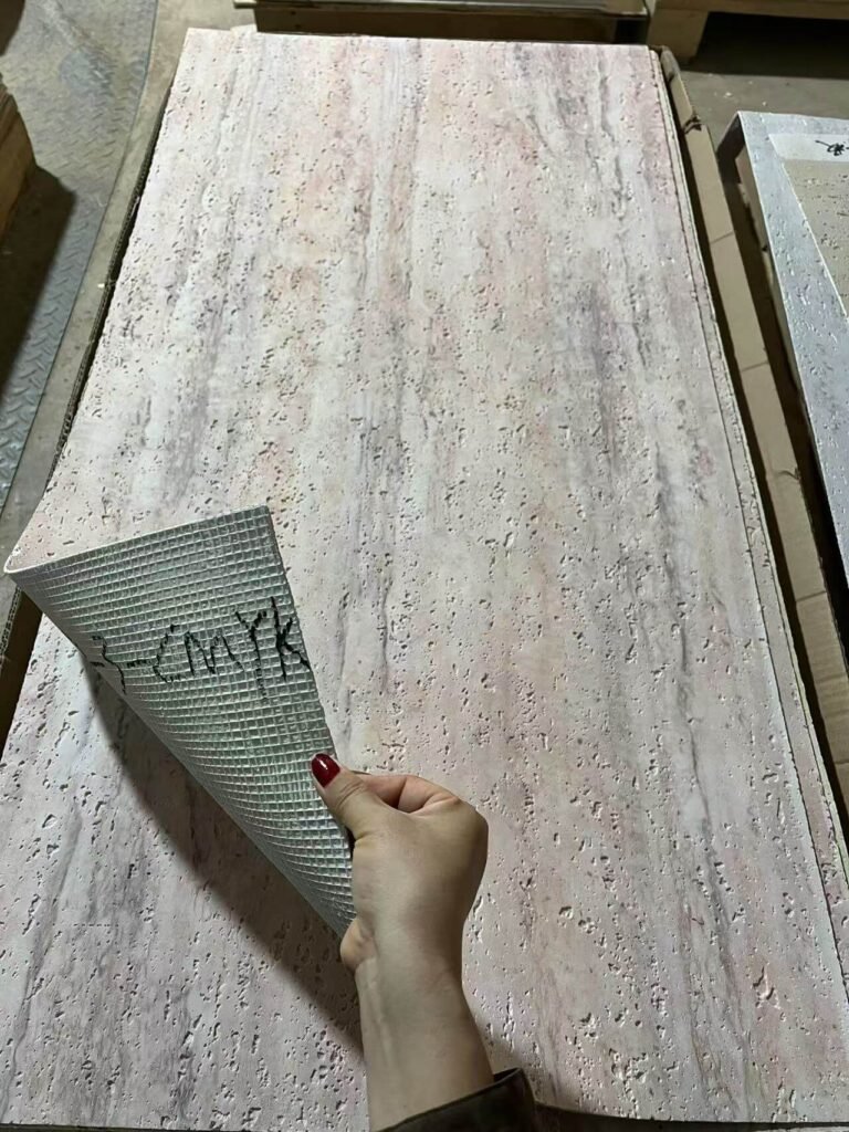 JMSDECOR flexible travertine panels