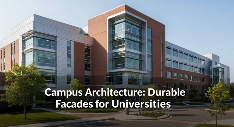 Campus-Architektur: Dauerhafte Fassaden für Universitäten