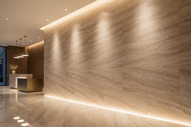 flexible sandstone hotel lobby feature wall manufacturer