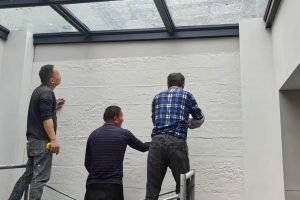 تثبيت التصميم الداخلي الحجري المرن تثبيت التصميم الداخلي الحجري المرن